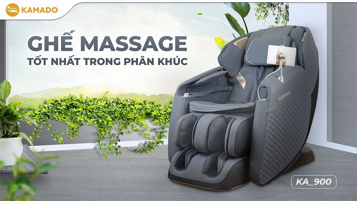 Giới thiệu ghế massage Kamado KA-900