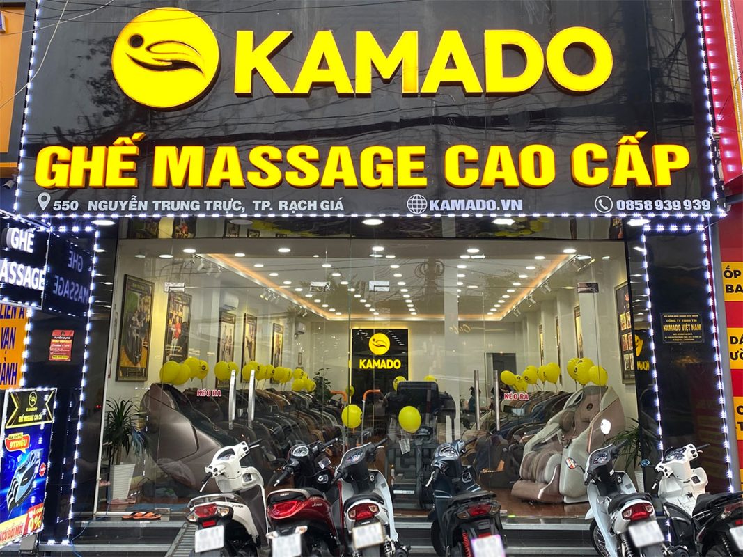 Cửa hàng ghế massage Kamado CN Kiên Giang