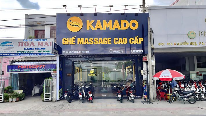 Cửa hàng ghế massage Kamado Vĩnh Long
